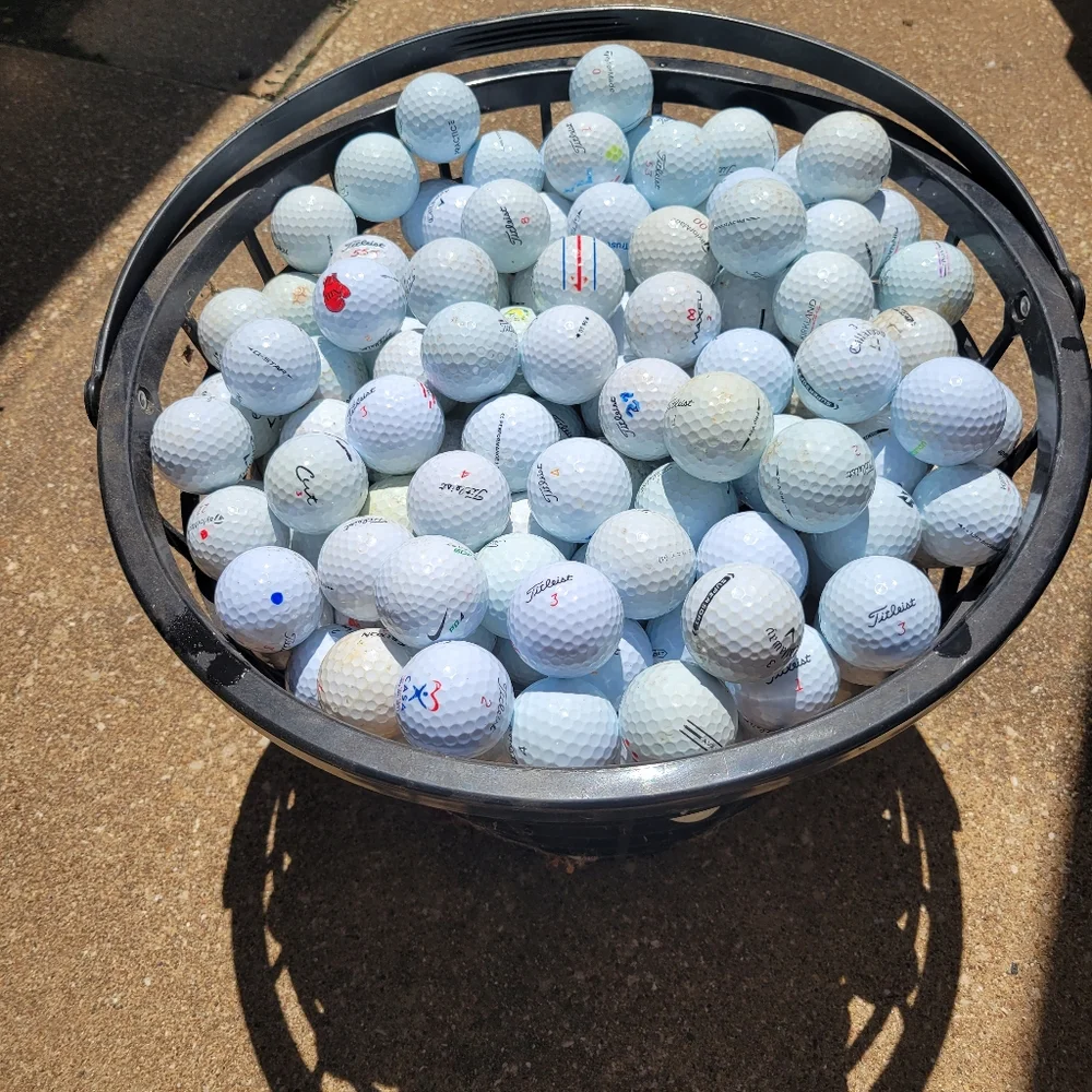 Assorted Golf Balls 100 Count Pre-owned HIT-AWAY - Picture 6 of 12